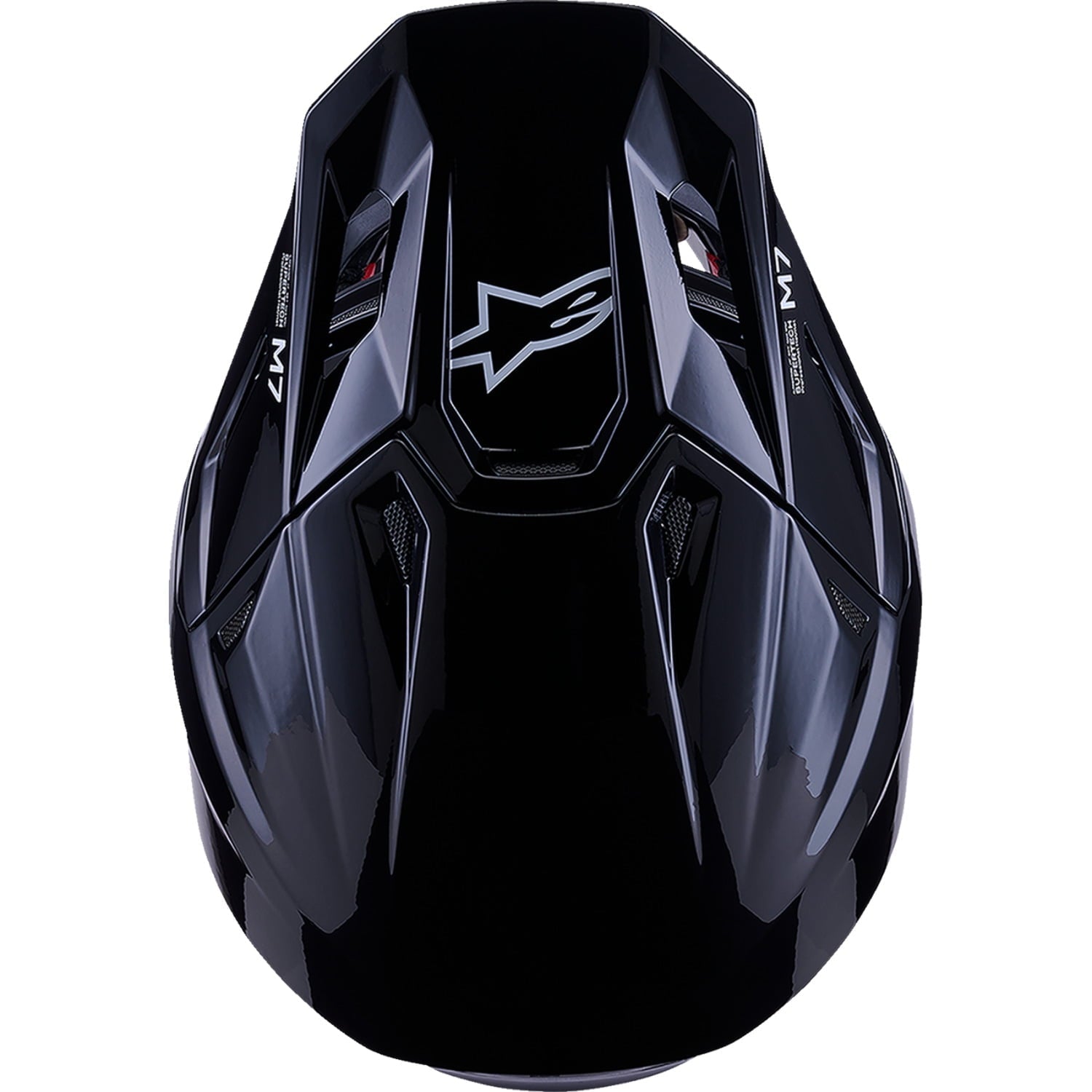 ALPINESTARS SM7 Helmet - Solid - Gloss Black - 2XL 8301426-1180-XXL