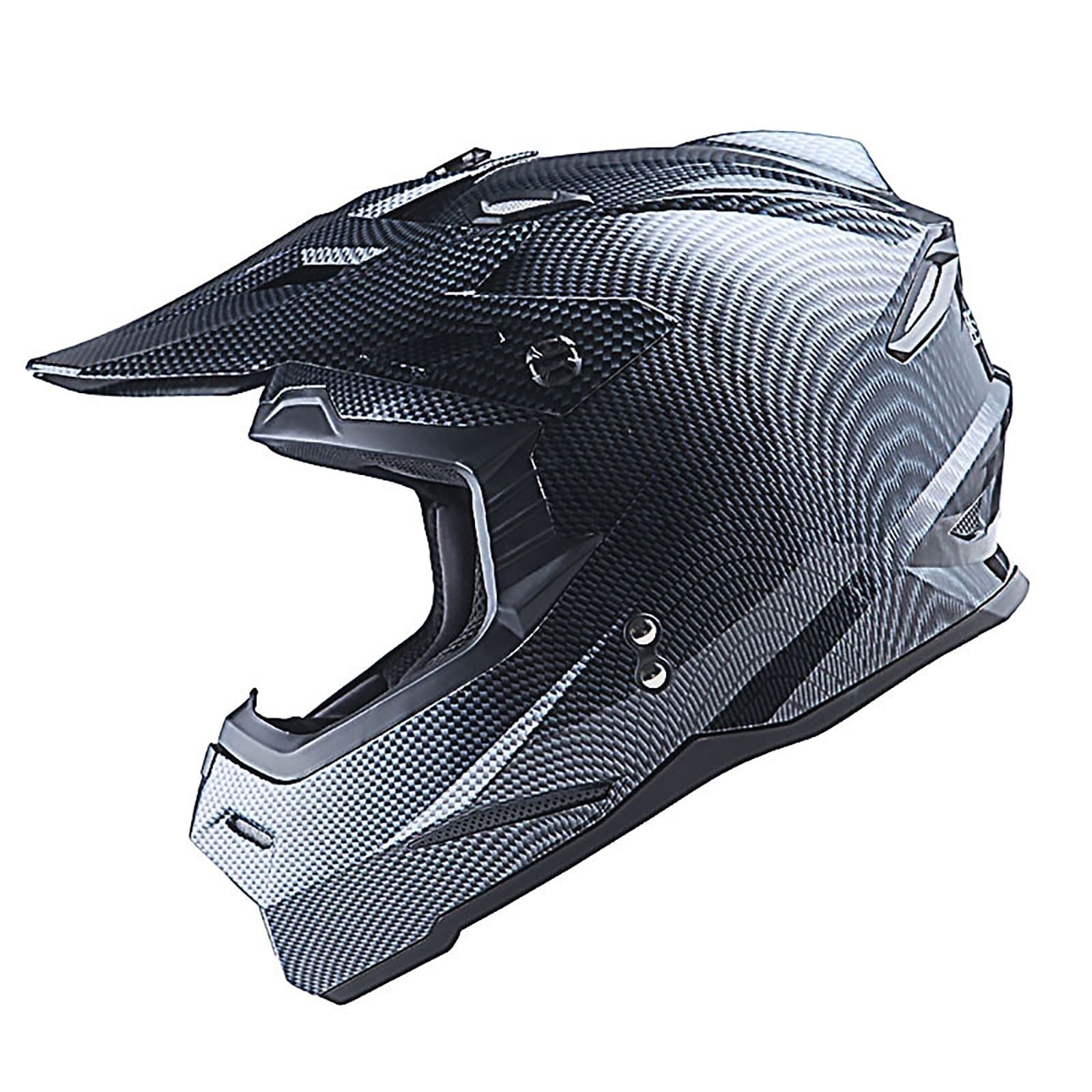 1Storm Adult Motocross Helmet BMX MX ATV Dirt Bike Helmet Racing Style HF801; Sonic Red