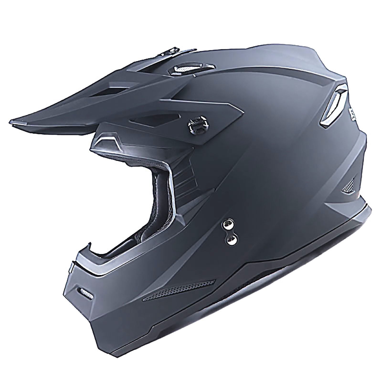 1Storm Adult Motocross Helmet BMX MX ATV Dirt Bike Helmet Racing Style HF801; Sonic Red