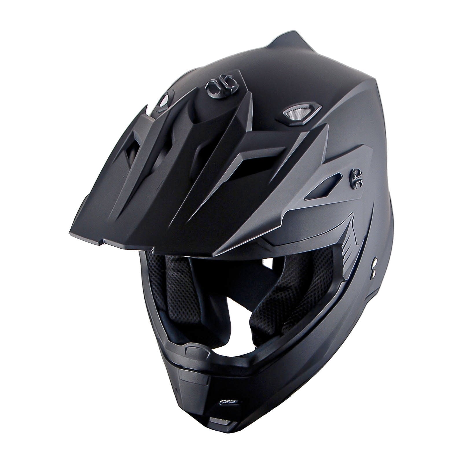 1Storm Motocross Adult Helmet ATV Dirt Bike BMX MX Helmet F801CLS Racing Style Sonic Orange