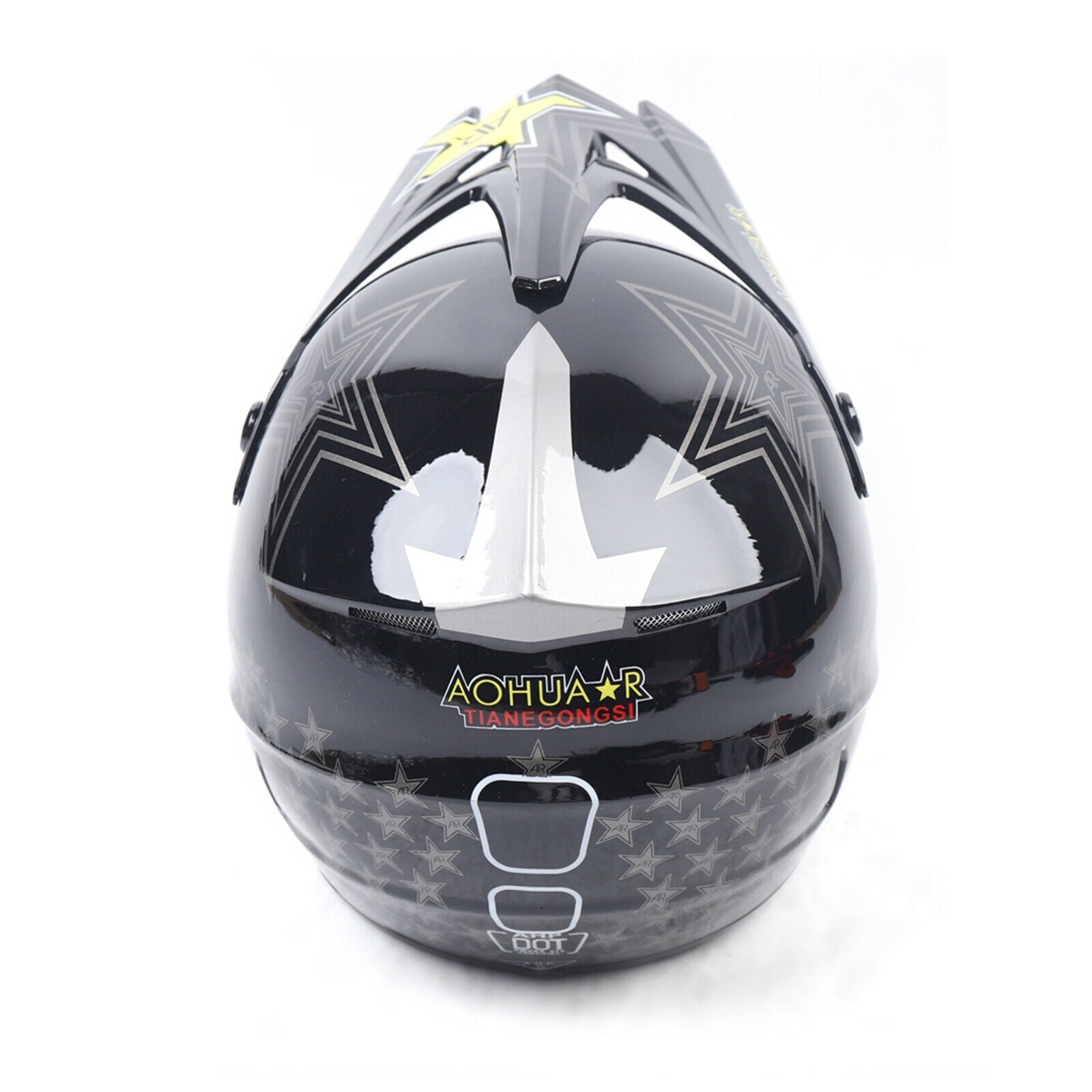 Motocross Helmet Dirt Bike ATV Motorcycle Helmet Road Downhill Motorbike Full Face Helmets Gift MTB Racing Helmet Protector Muti-Color Helmet Set Goggles Off-Road Racing Bike Motocross Protector