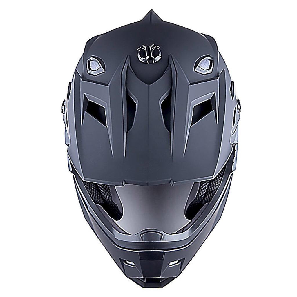 1Storm Adult Motocross Helmet BMX MX ATV Dirt Bike Helmet Racing Style HF801; Sonic Red