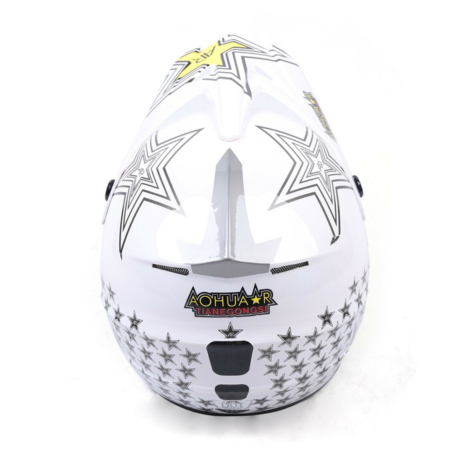 Youth Kids Motocross Helmets Offroad Helmet Gloves Goggles DOT Certification Motocross Helmet Motorcycle ATV Dirt Bike (Fashion 3 L)