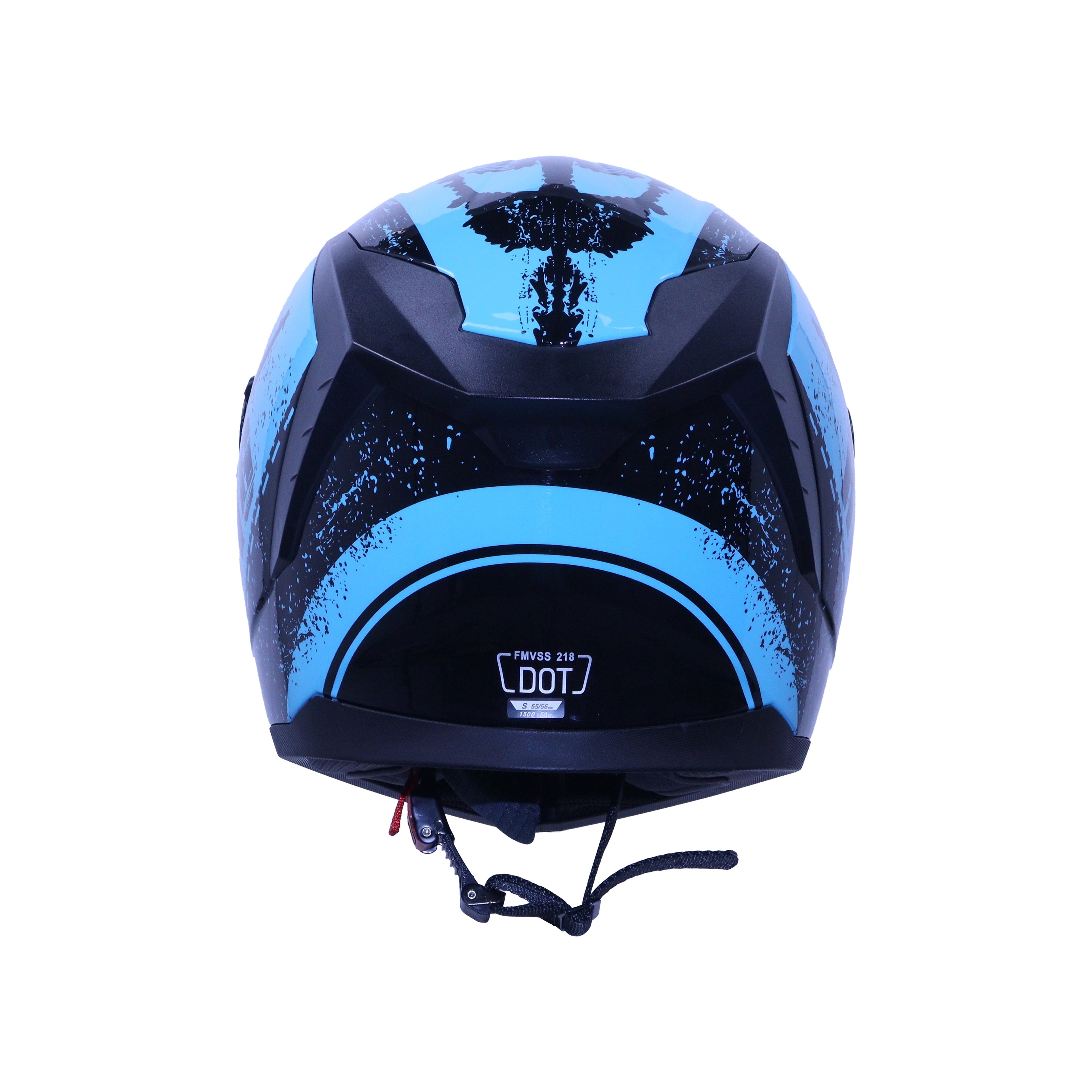 shamofeng Full-Face Adult Motorcycle Helmet, Motocross ATV Offroad Dirt Bike Helmet DOT Approved, L Size