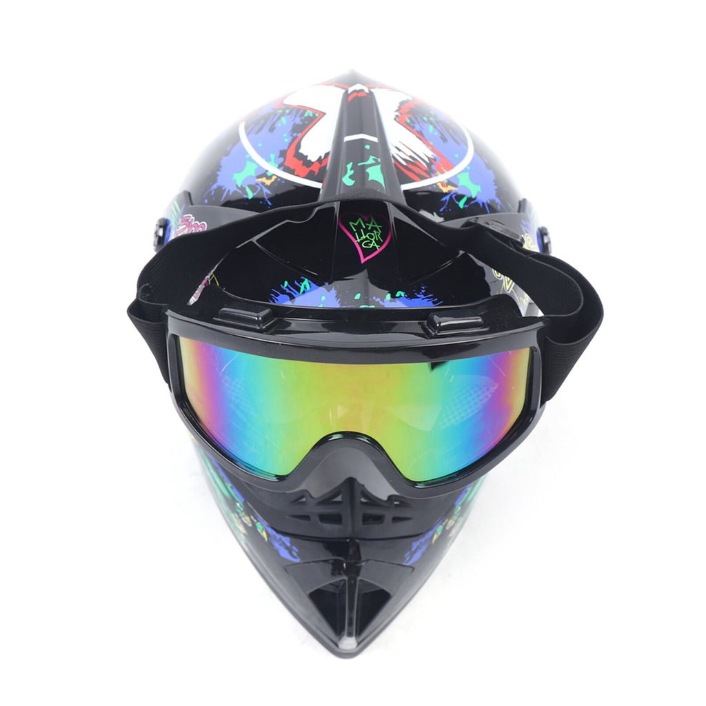 PEAKORAMotorcycle Dirt Bike Motocross Off Road Helmets , Unisex , Adult Racing Helmet