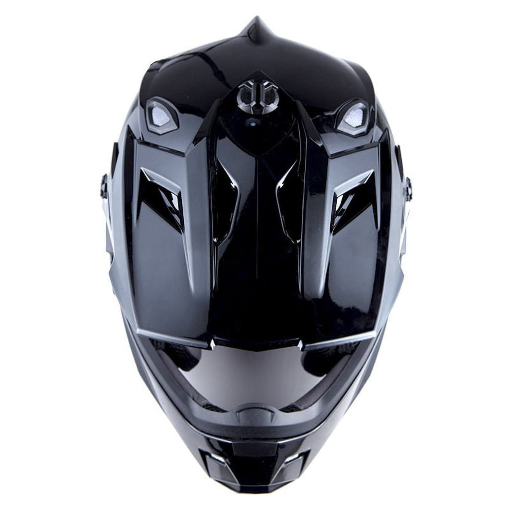 1Storm Motocross Adult Helmet ATV Dirt Bike BMX MX Helmet F801CLS Racing Style Sonic Orange