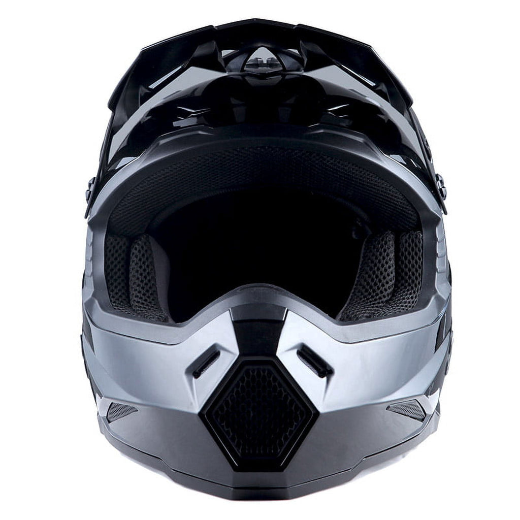 1Storm Motocross Adult Helmet ATV Dirt Bike BMX MX Helmet F801CLS Racing Style Sonic Orange