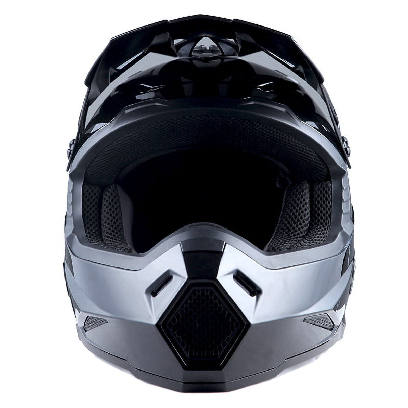 1Storm Motocross Adult Helmet ATV Dirt Bike BMX MX Helmet F801CLS Racing Style Sonic Orange