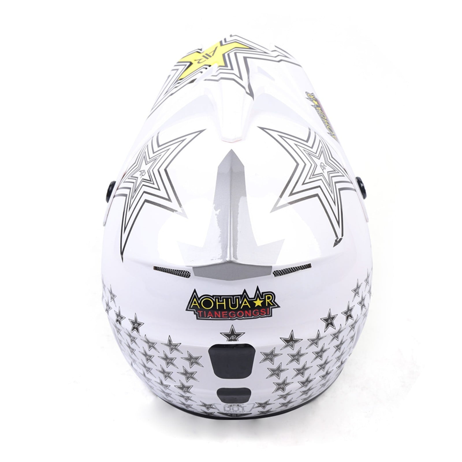 DOT Motorcycle Adult Helmet +Goggles +Gloves Motocross MX ATV Dirt Bike Off-Road