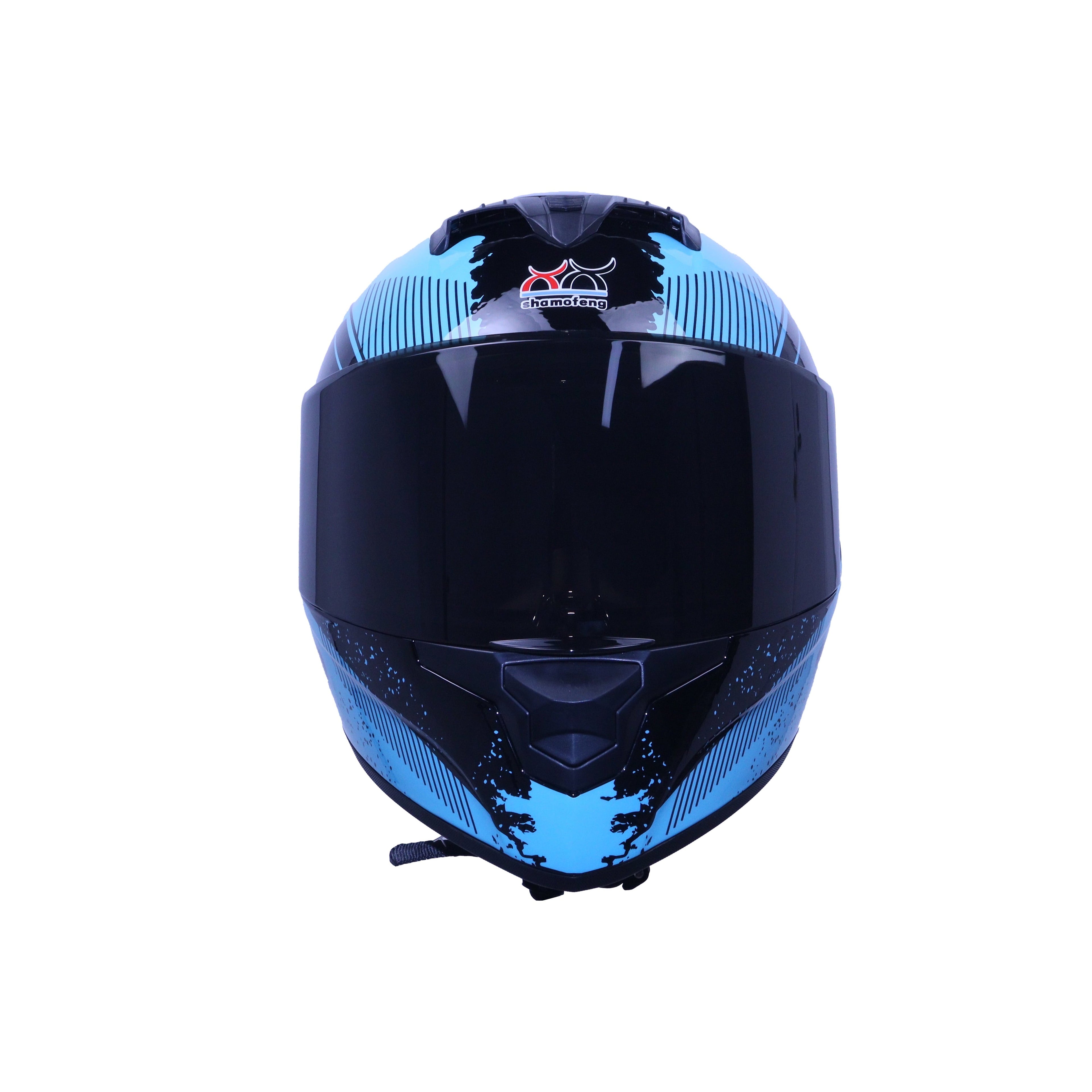 shamofeng Full-Face Adult Motorcycle Helmet, Motocross ATV Offroad Dirt Bike Helmet DOT Approved, L Size