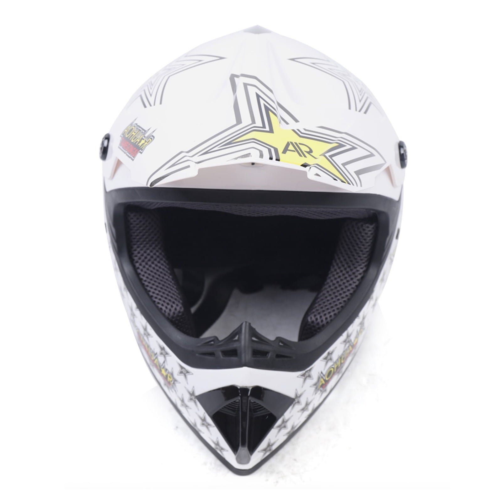 Youth Kids Motocross Helmets Offroad Helmet Gloves Goggles DOT Certification Motocross Helmet Motorcycle ATV Dirt Bike (Fashion 3 L)
