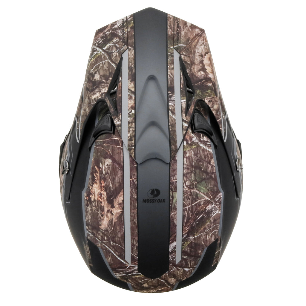 Adult Frenzy Mossy Oak MX Off-Road Motocross ATV Dirt Bike Helmet DOT Approved Size: X-Large