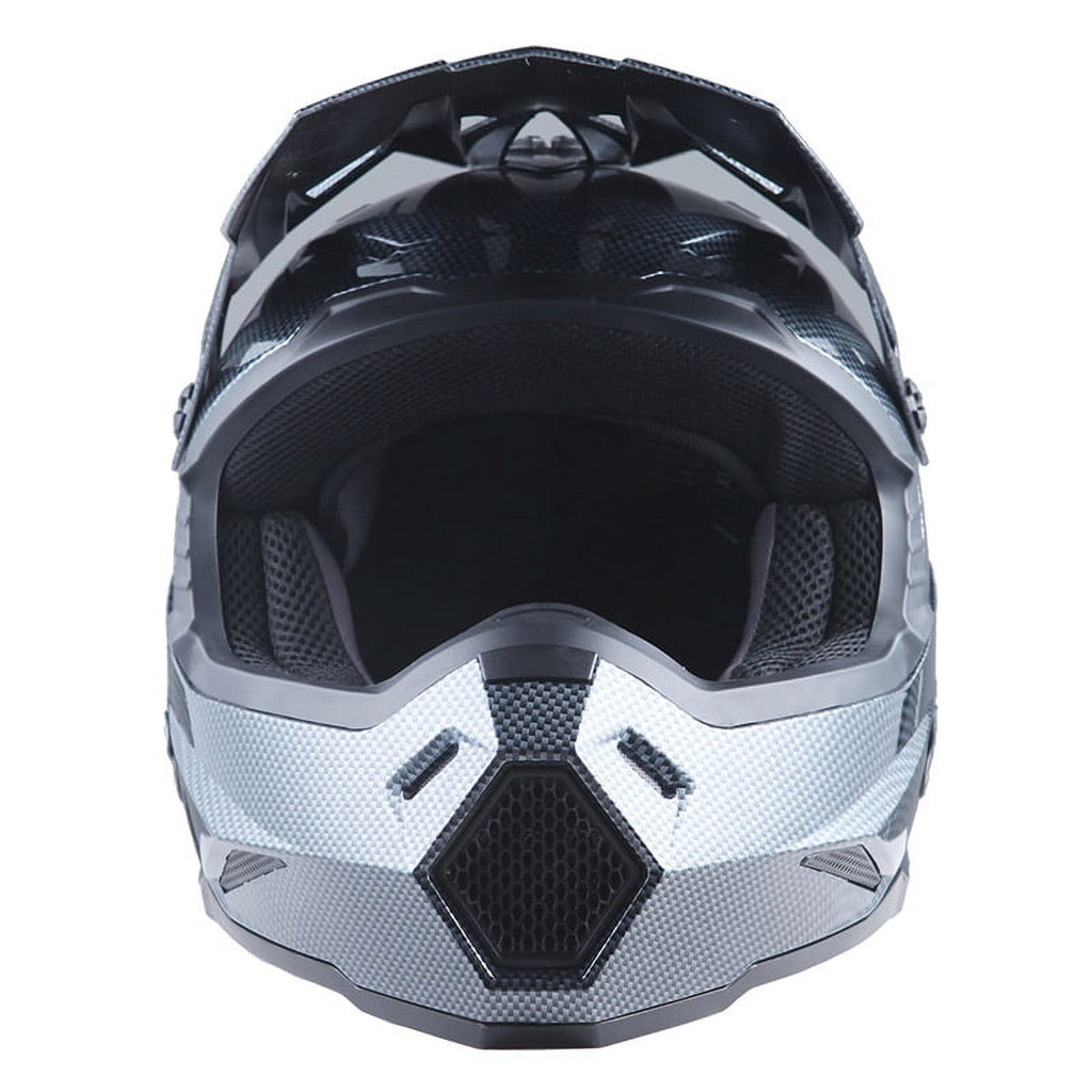 1Storm Motocross Adult Helmet ATV Dirt Bike BMX MX Helmet F801CLS Racing Style Sonic Orange