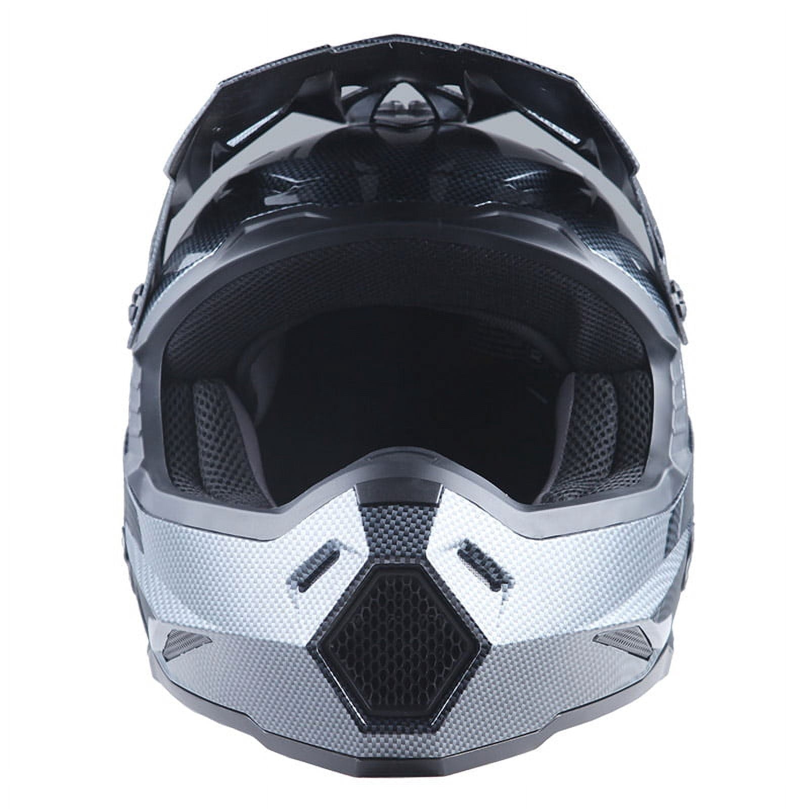 1Storm Motocross Adult Helmet ATV Dirt Bike BMX MX Helmet F801CLS Racing Style Sonic Orange