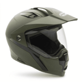MMG Adult Motorcycle Dual Sport Off-Road Full-Face Helmet DOT - Military Green (Large) Model 23