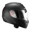 Motorcycle Helmet, Full Face, Adult Motocross Dirt Bike Helmet with Tinted and Clear Dual Visor, Motorbike Racing Street with Detachable Liner for Men & Women, DOT Approved, (Matte Black, M)