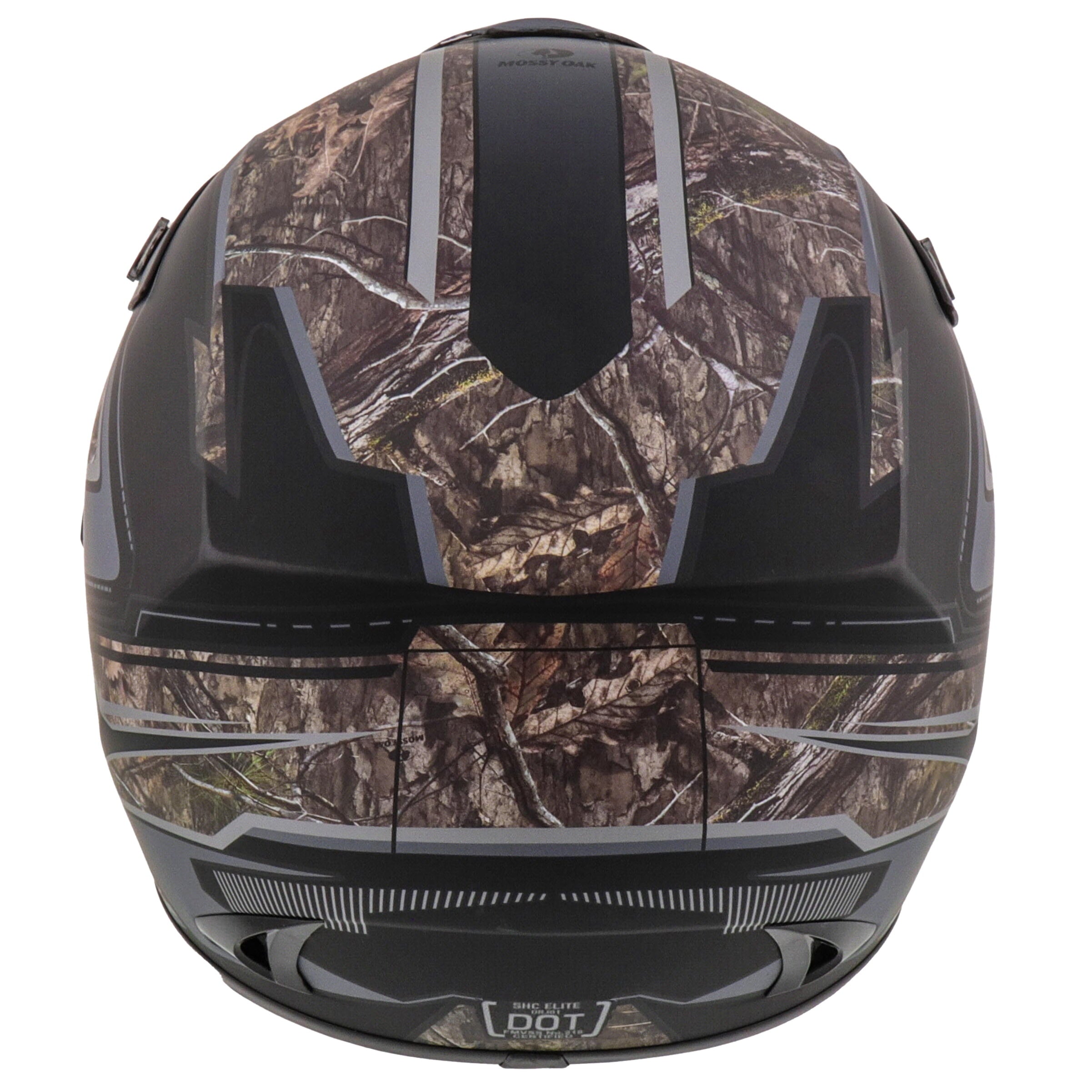 Adult Frenzy Mossy Oak MX Off-Road Motocross, ATV, Dirt Bike Helmet, DOT Approved Size: Large