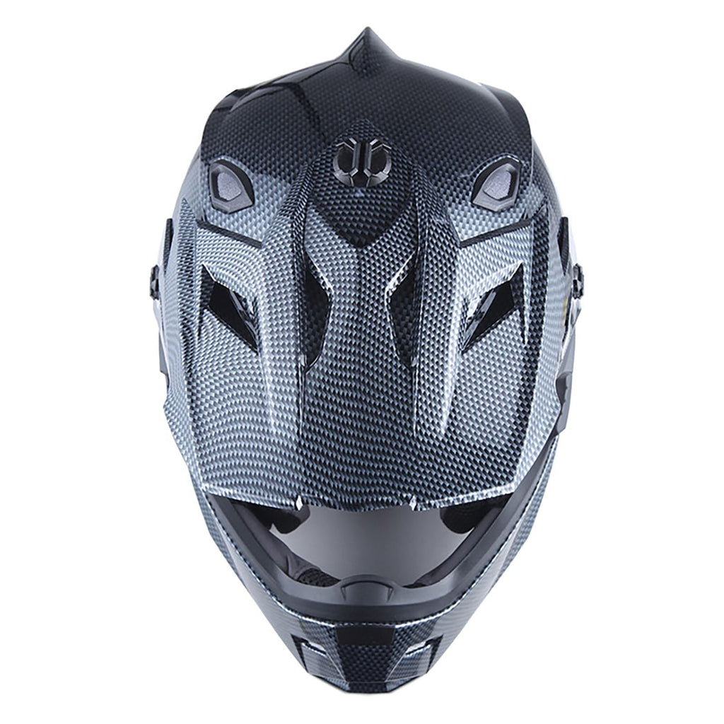 1Storm Adult Motocross Helmet BMX MX ATV Dirt Bike Helmet Racing Style HF801; Sonic Red