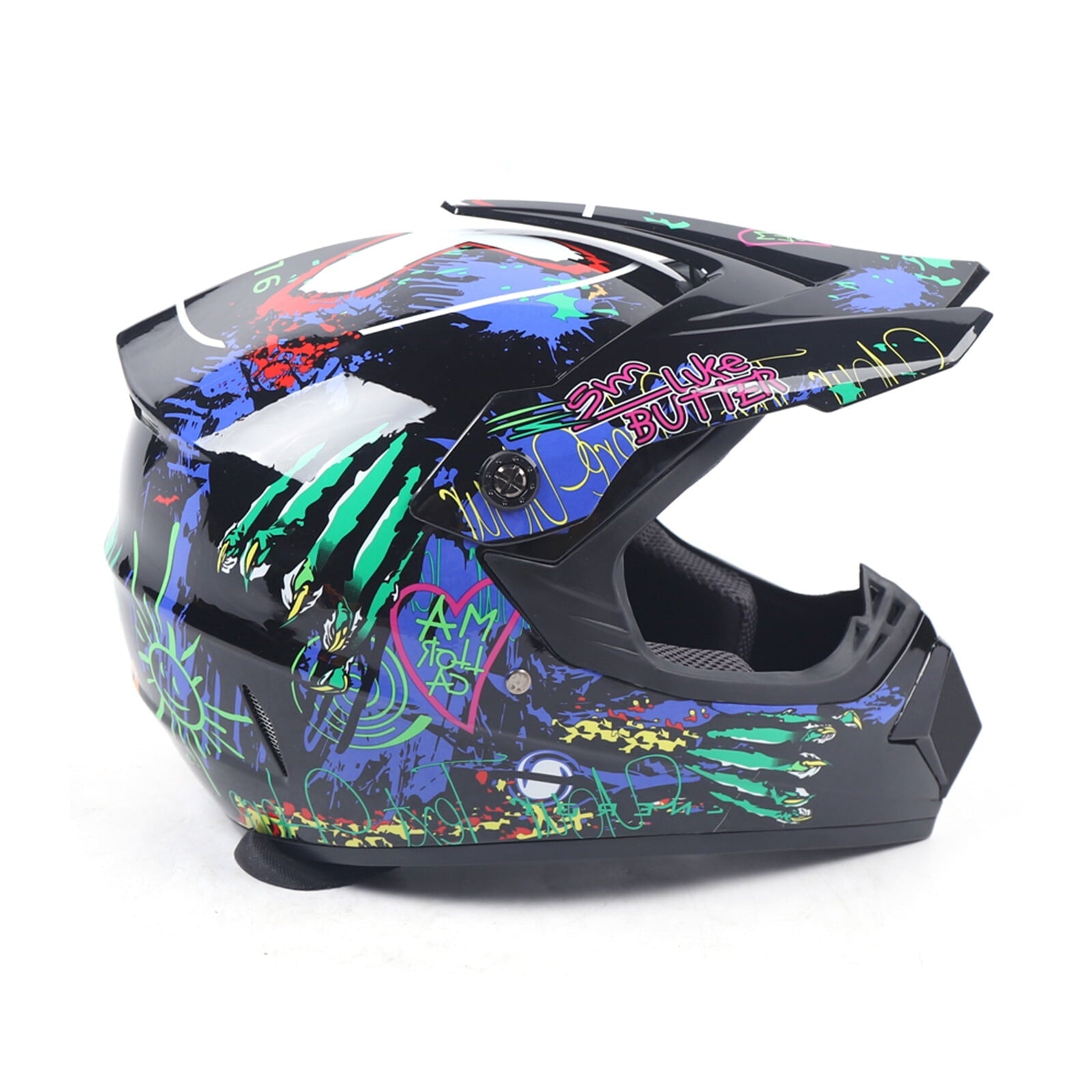 PEAKORAMotorcycle Dirt Bike Motocross Off Road Helmets , Unisex , Adult Racing Helmet