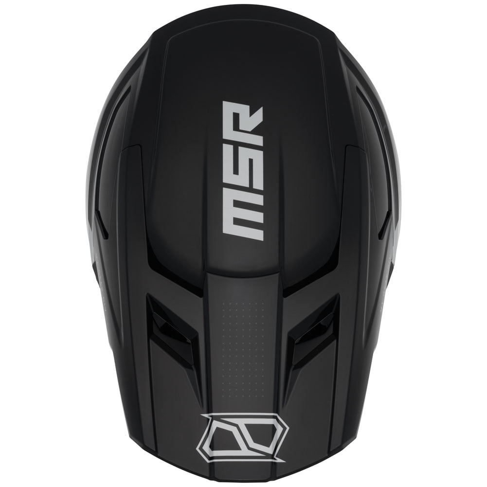 MSRâ„?Mav Sensor Dirt Bike Motocross Helmet w/ MIPS Medium Black/Grey