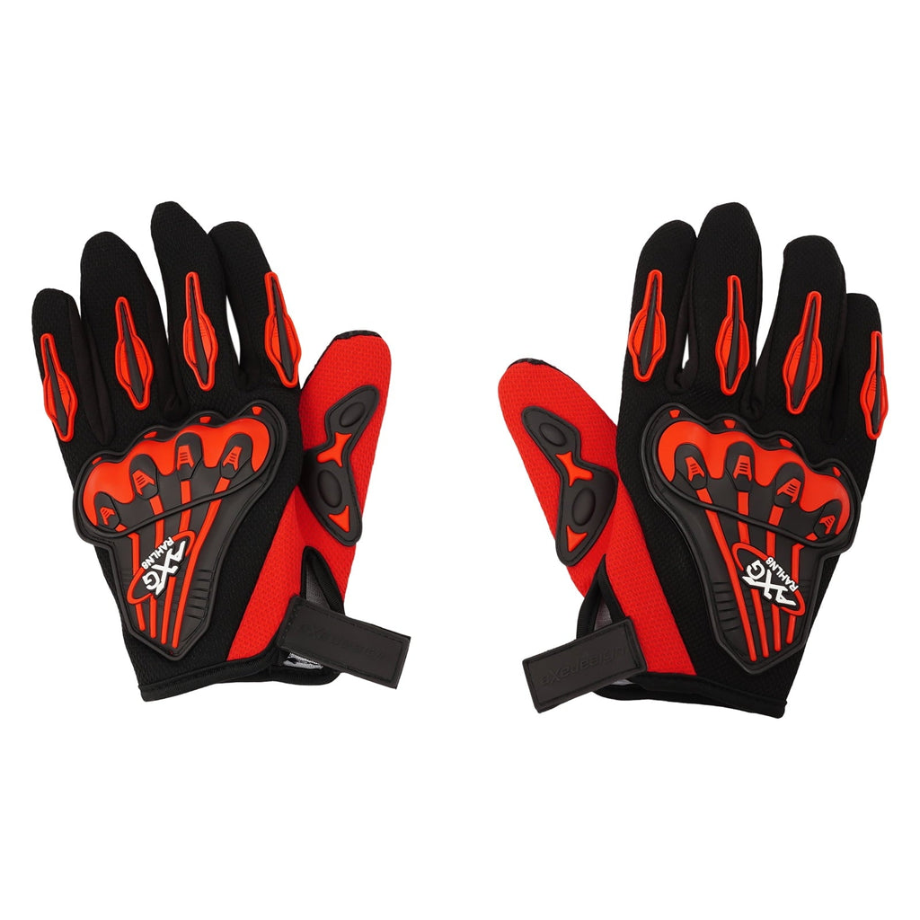22.44-22.83in Suitable Head Helmet Set Helmet Set with Goggles and Gloves Motorcycle Off-Road Helmet Set
