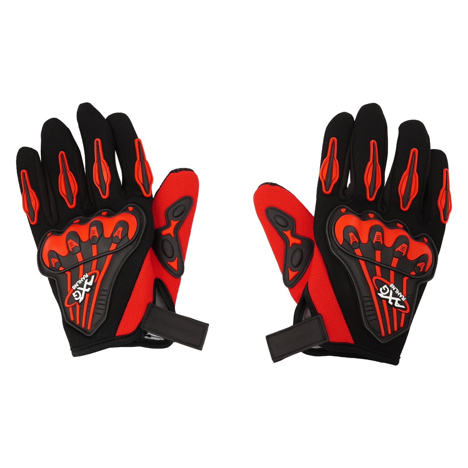 22.44-22.83in Suitable Head Helmet Set Helmet Set with Goggles and Gloves Motorcycle Off-Road Helmet Set