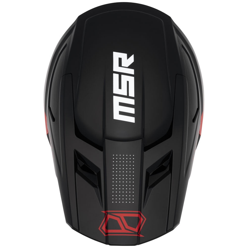 MSRâ„?Mav Sensor Dirt Bike Motocross Helmet w/ MIPS X-Large Black/Red
