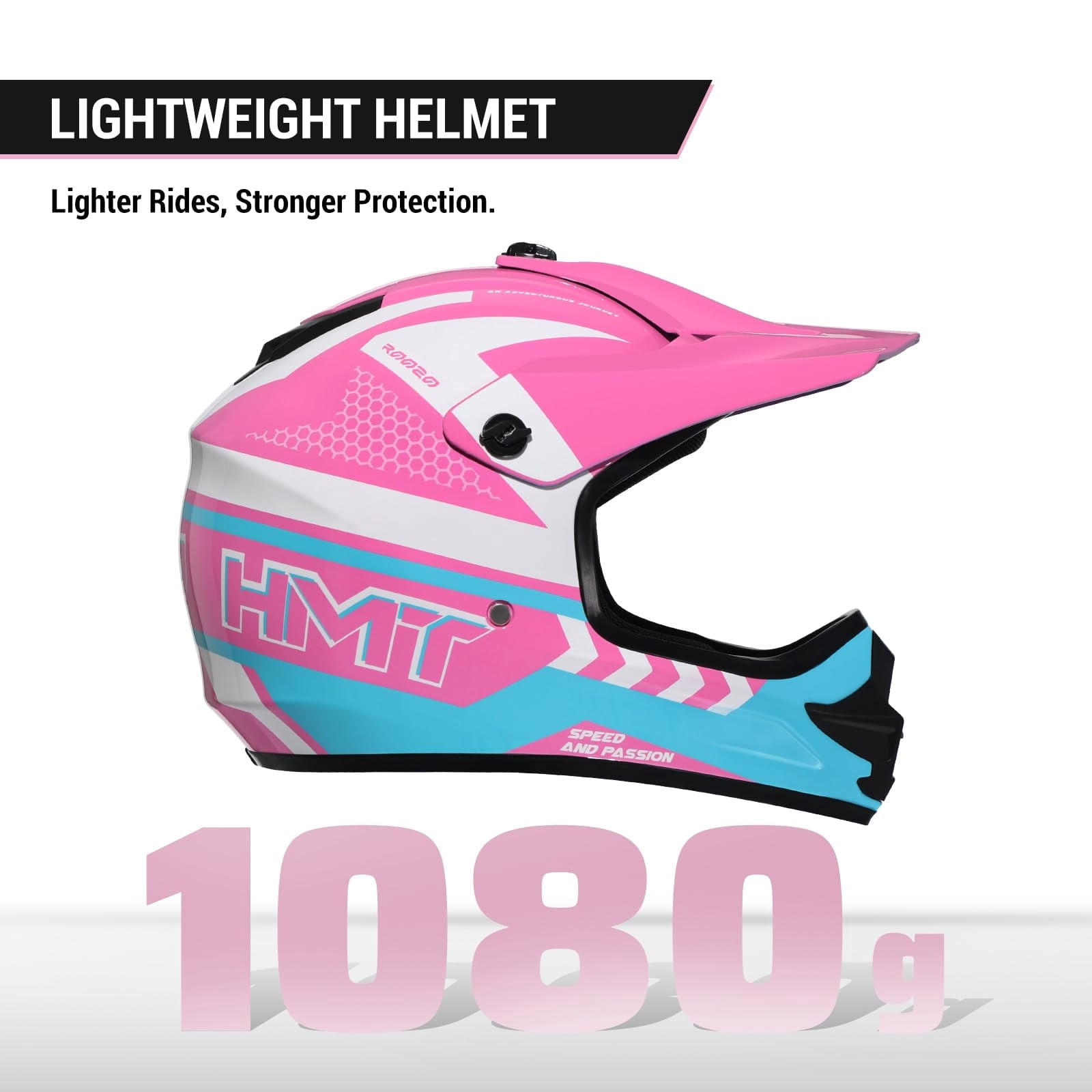 Youth Dirt Bike Helmet DOT Certified - Full Face Motorcycle Helmet for Off-Road, ATV, Street Riding, Includes Adjustable Goggles & Protective Gloves