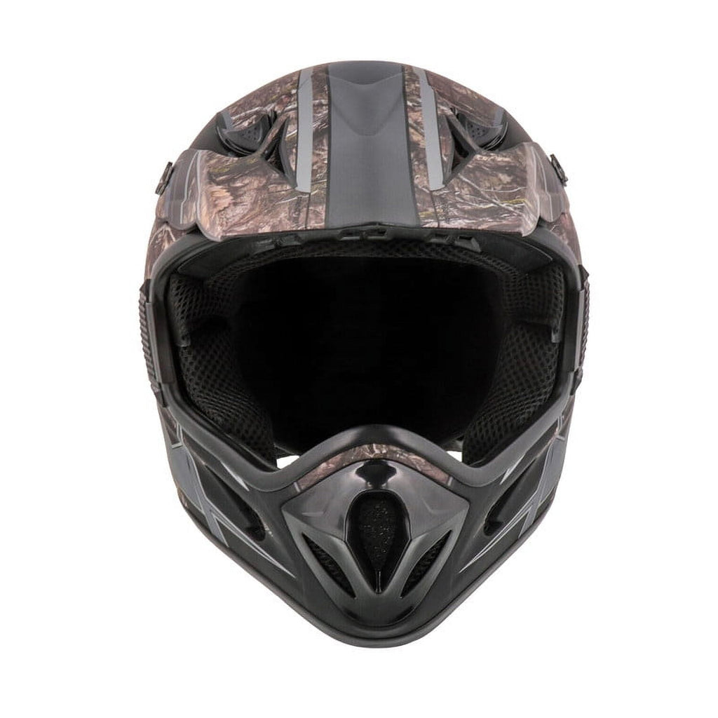 Adult Frenzy Mossy Oak Mx Off-Road Motocross ATV Dirt Bike Helmet Dot Approved Size: Medium