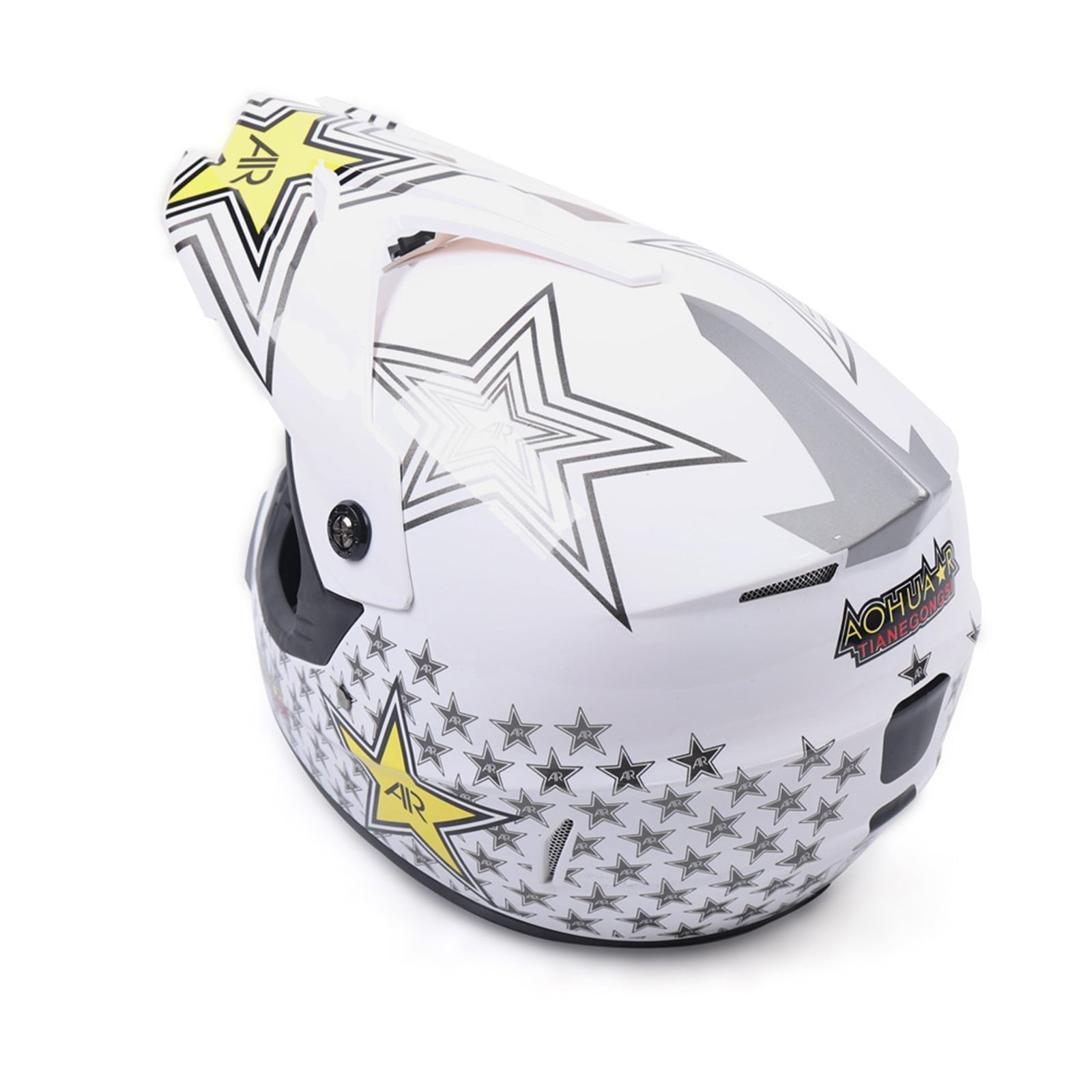 DOT Motorcycle Adult Helmet +Goggles +Gloves Motocross MX ATV Dirt Bike Off-Road