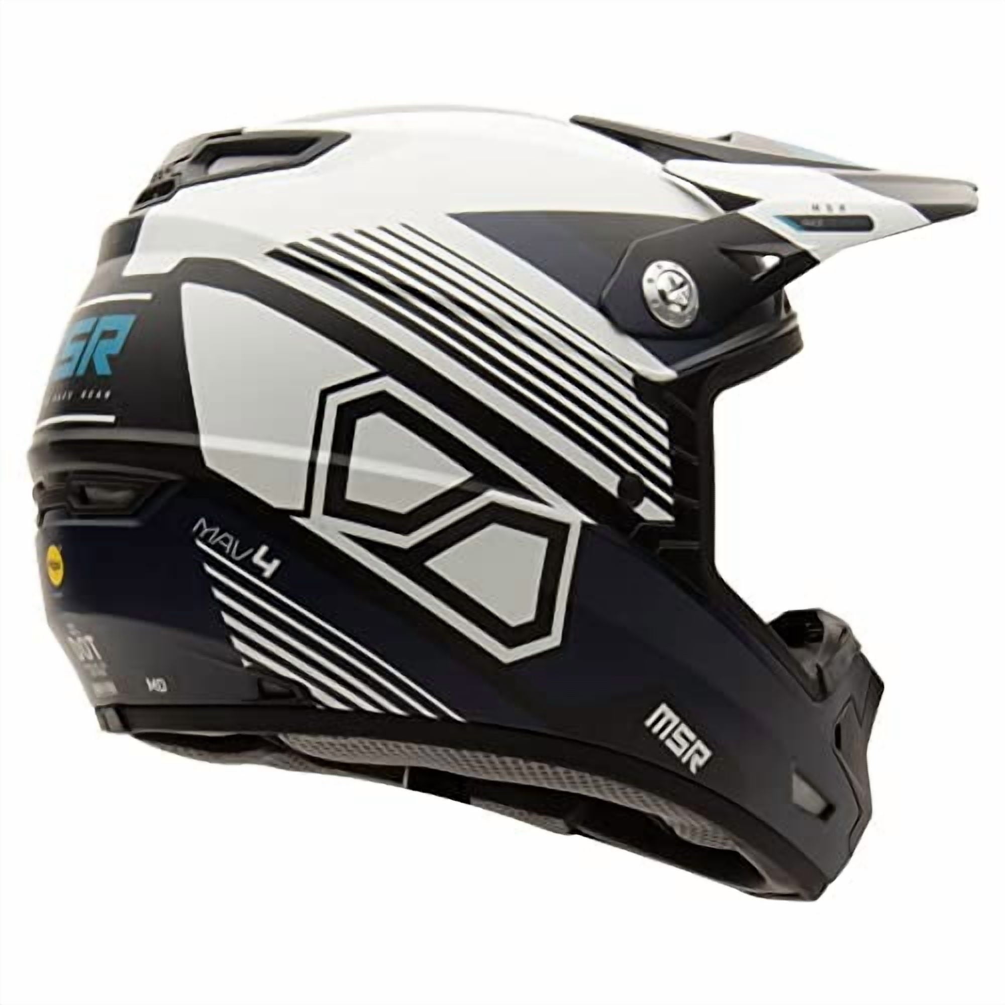 MSR Mav4 Sensor Helmet w/MIPS (X-Small, Navy) Motorcycle Dirt Bike Off Road